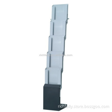 A4 Portable Magazine Rack/Brochure Holder Floor Stand
